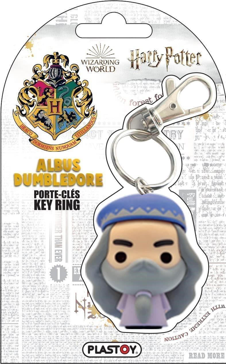 Harry Potter: Plastoy - Portachiavi Chibi Albus Silente Blister Pack