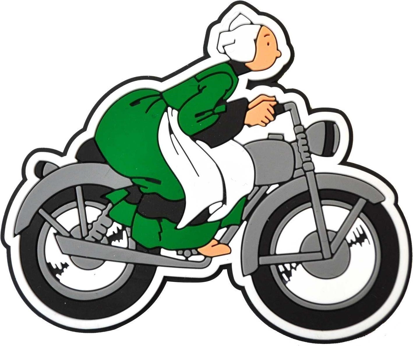 Becassine: Plastoy - Calamita Con La Moto