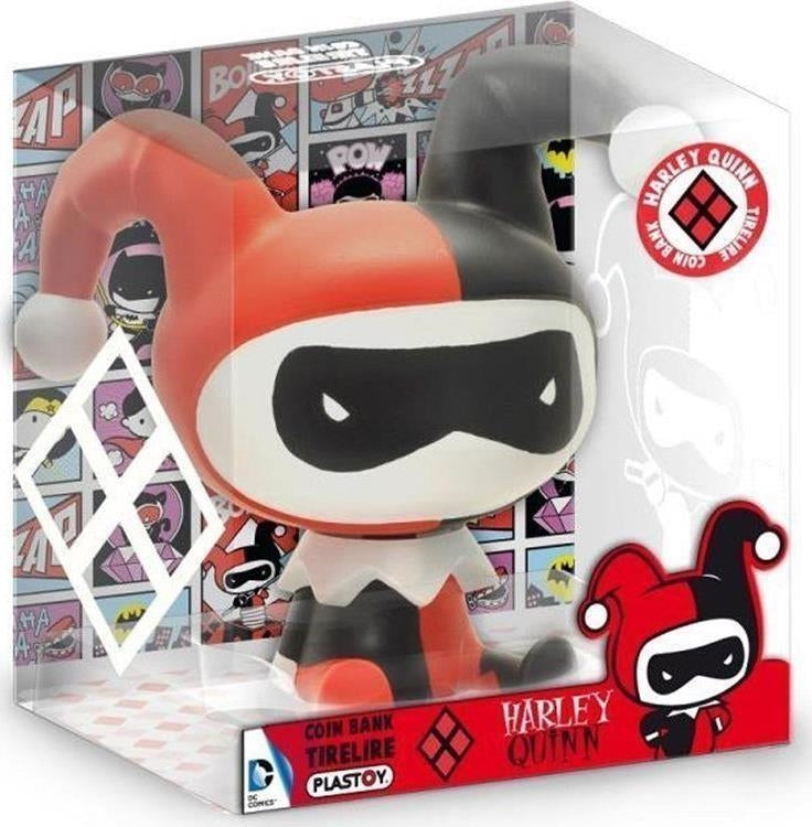 Dc Comics: Plastoy - Mini Salvadanaio Chibi Harley Quinn