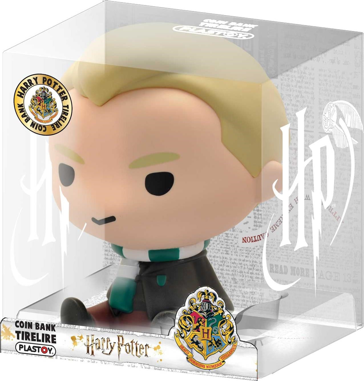 Harry Potter: Plastoy - Mini Salvadanaio Chibi Draco Malfoy