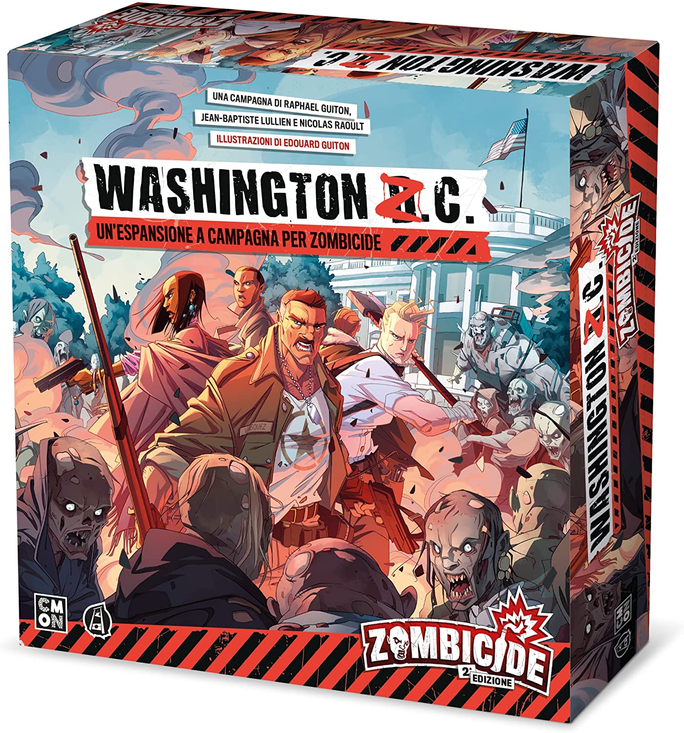 Asmodee: Zombicide, 2A Ed.-Washington Z.C.