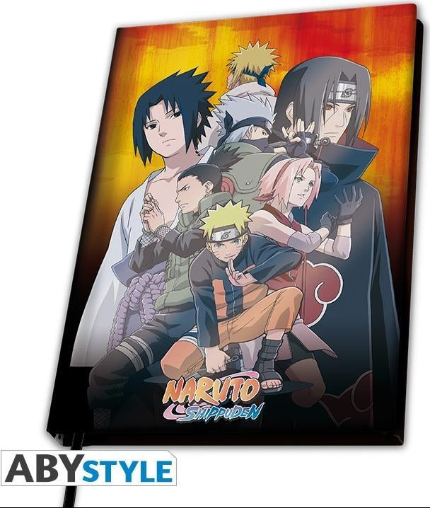 Naruto Shippuden: ABYstyle - Konoha Group (Quaderno A5)