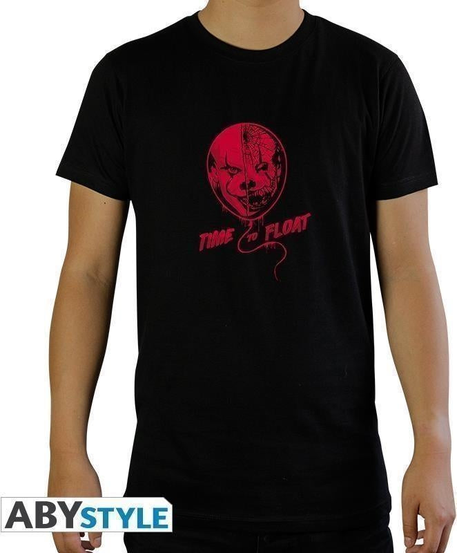 It: Time To Float Black Basic (T-Shirt Unisex Tg. L)