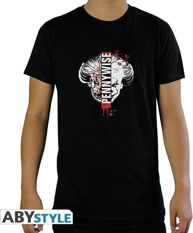 It: Pennywise Black Basic (T-Shirt Unisex Tg. M)