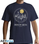 Harry Potter: Hogwarts Blue Basic (T-Shirt Unisex Tg. 2XL)