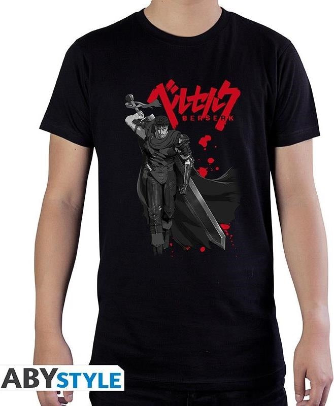 Berserk: Guts Black Basic 150 (T-Shirt Unisex Tg. XS)