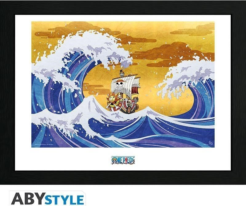 One Piece: ABYstyle - Thousand Sunny (Framed Print 30x40 Cm / Stampa In Cornice)