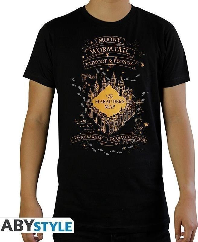 Harry Potter: The Marauders Black Basic (T-Shirt Unisex Tg. XL)