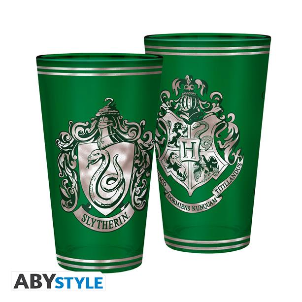 Harry Potter - Large Glass - 400Ml - Slytherin