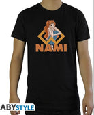 One Piece: Nami Black Basic (T-Shirt Unisex Tg. M)