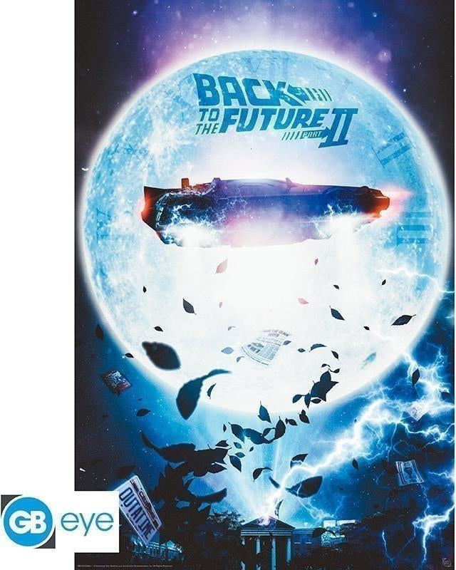 Back To The Future: ABYstyle - Flying Delorean (Poster 91,5X61 Cm)