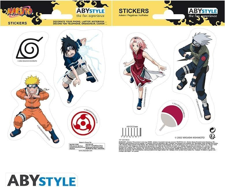 Naruto Shippuden: ABYstyle (Stickers 16X11Cm)