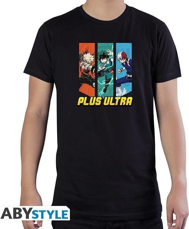 My Hero Academia: Heroes Colors Black Basic (T-Shirt Unisex Tg. M)