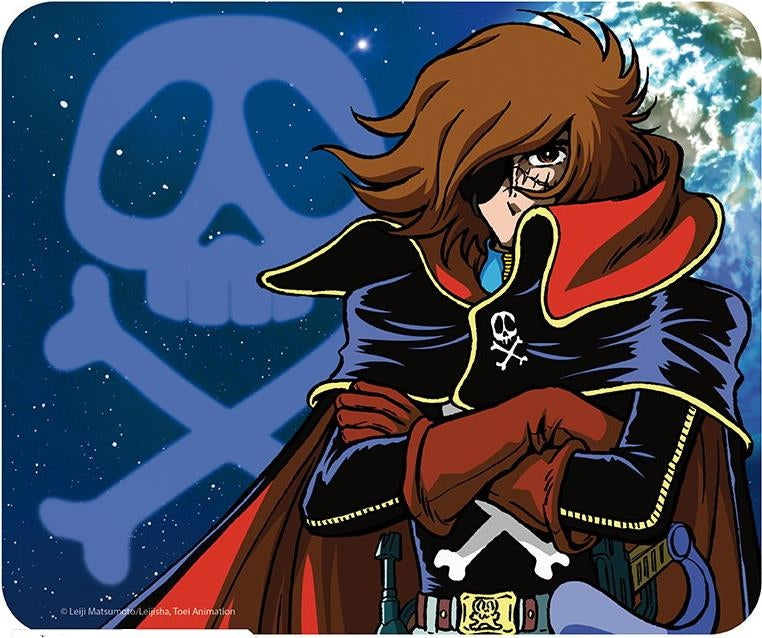 Albator: ABYstyle - Harlock & Emblem (Flexible Mousepad / Tappetino Per Mouse)