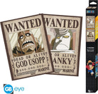 One Piece - Set 2 Posters Chibi 52X38 - Usopp & Franky