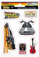 Back To The Future: ABYStyle - Time Travel (Stickers 16X11cm/2 Sheets)
