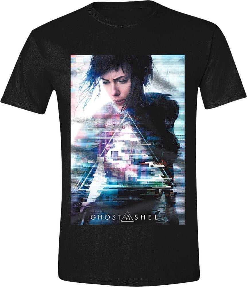 Ghost In The Shell: Movie Poster Black (T-Shirt Unisex Tg. 2XL)