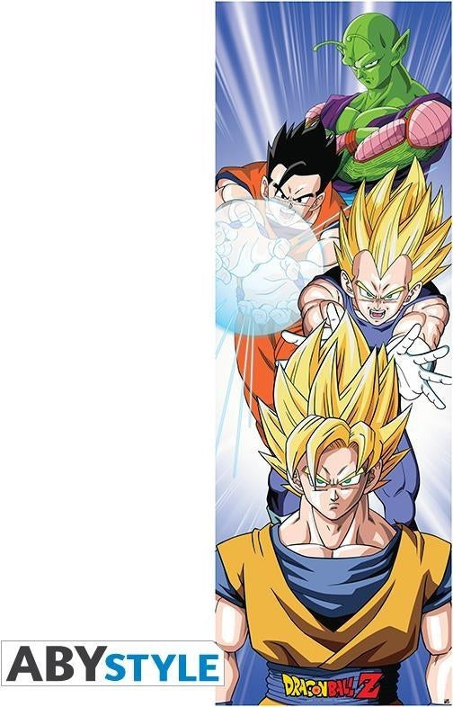 Dragon Ball: ABYstyle - Saiyans (Door Poster 53X158 Cm / Poster Da Porta)