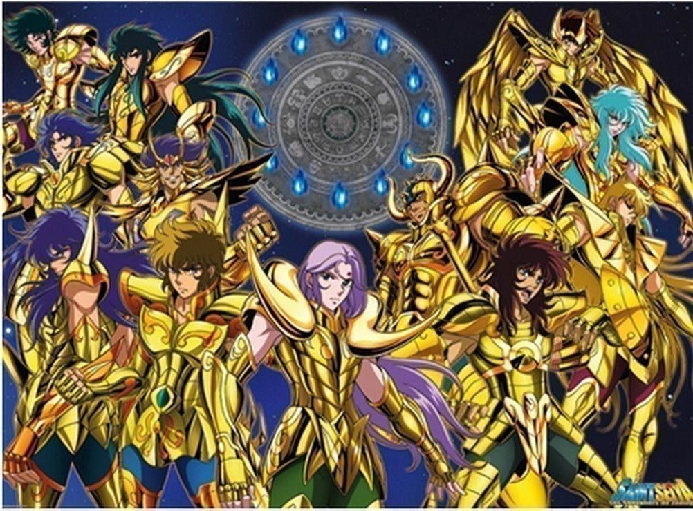 Saint Seiya: GB Eye - Gold Saints #1 (Poster 91,5X61 Cm)