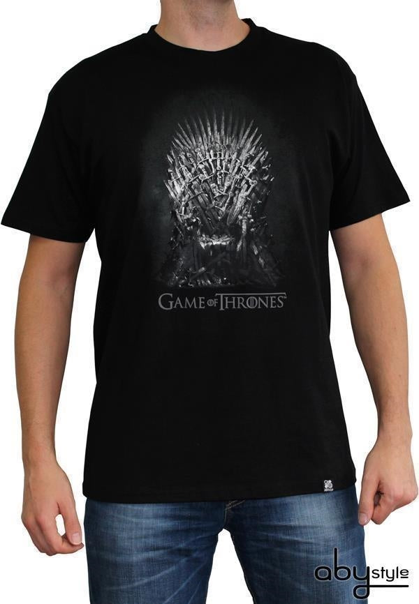 Game Of Thrones: Iron Throne Black New Fit (T-Shirt Unisex Tg. S)