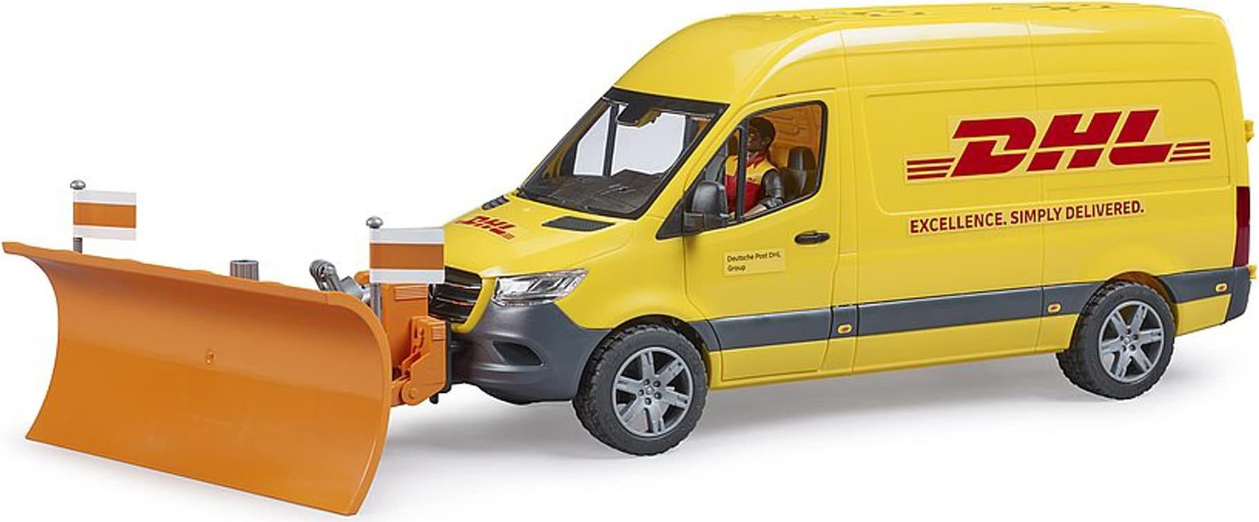 Bruder: 2671 - Mb Sprinter Dhl Con Personaggio