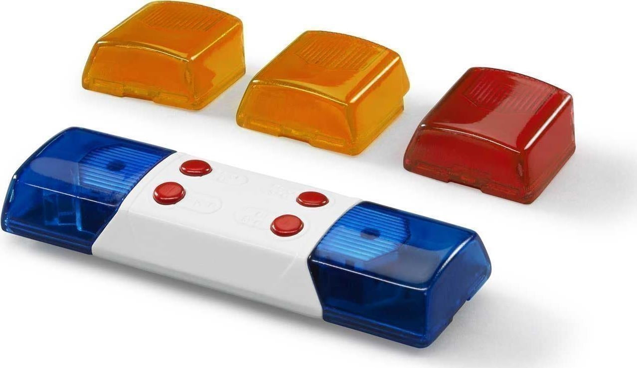 Bruder: 2802 - Modulo Di Segnalazione Con Luci E Suono Per Auto E Camion