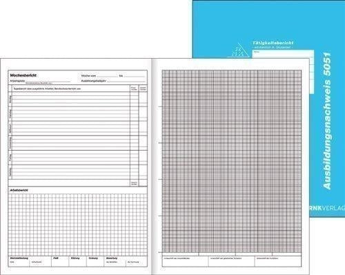 Rnk-Verlag Formularbuch 5051 Ausbildungsnachweis,