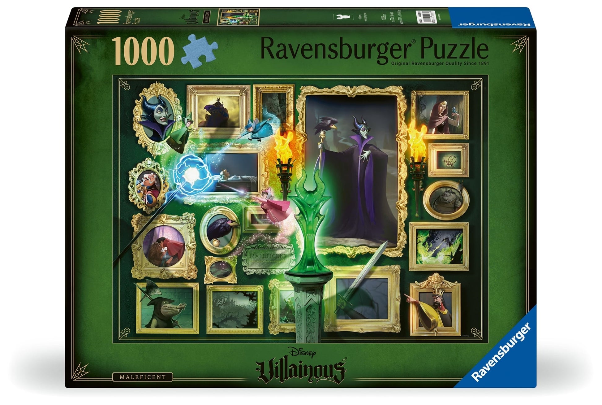 Disney: Ravensburger - Puzzle 1000 Pz - Villainous - Malificent