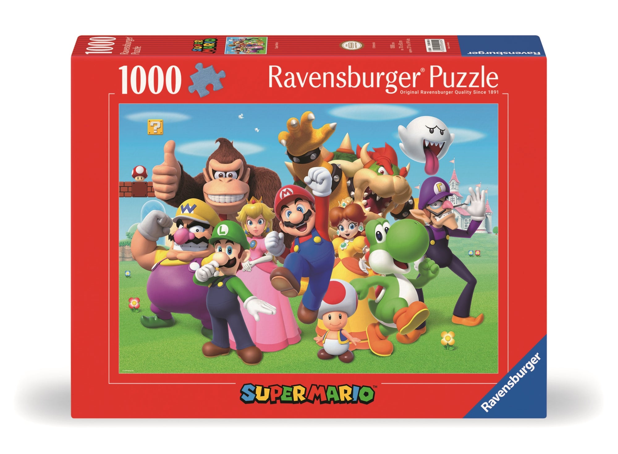 Nintendo: Ravensburger - Puzzle 1000 Pz - Super Mario