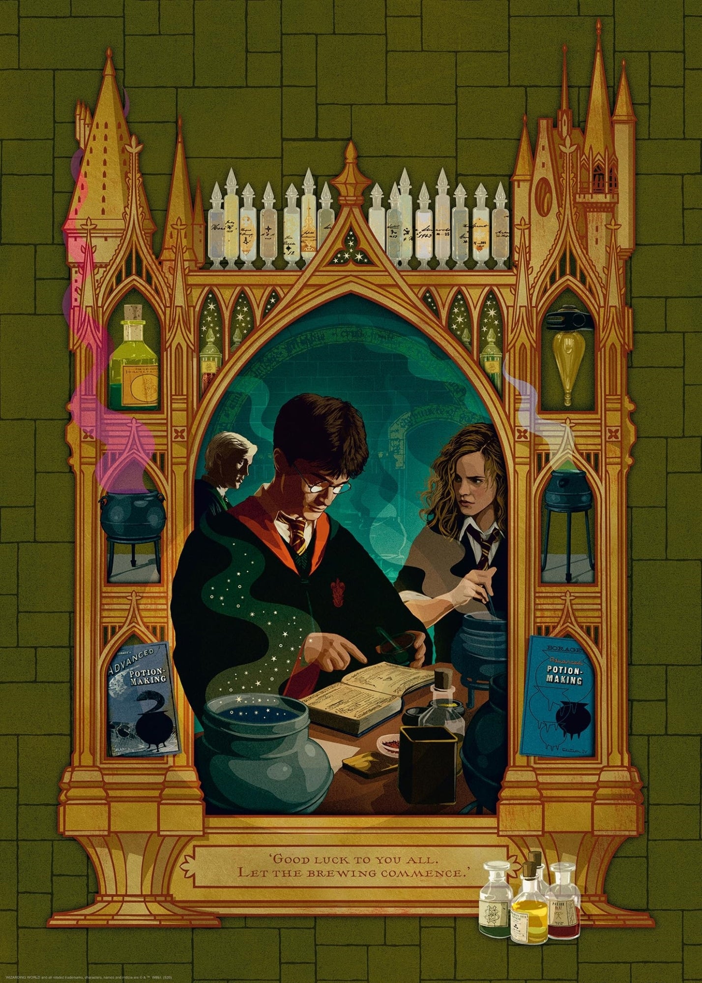Harry Potter: Ravensburger - Puzzle 1000 Pz - Harry Potter F Book Edition