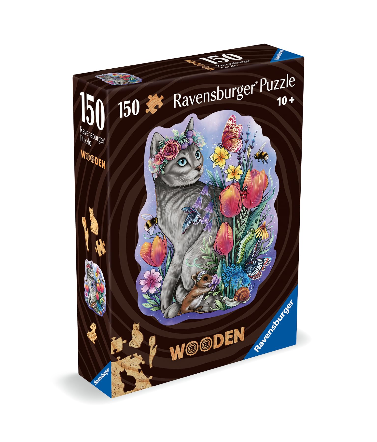Ravensburger: Puzzle Di Legno - Gatto
