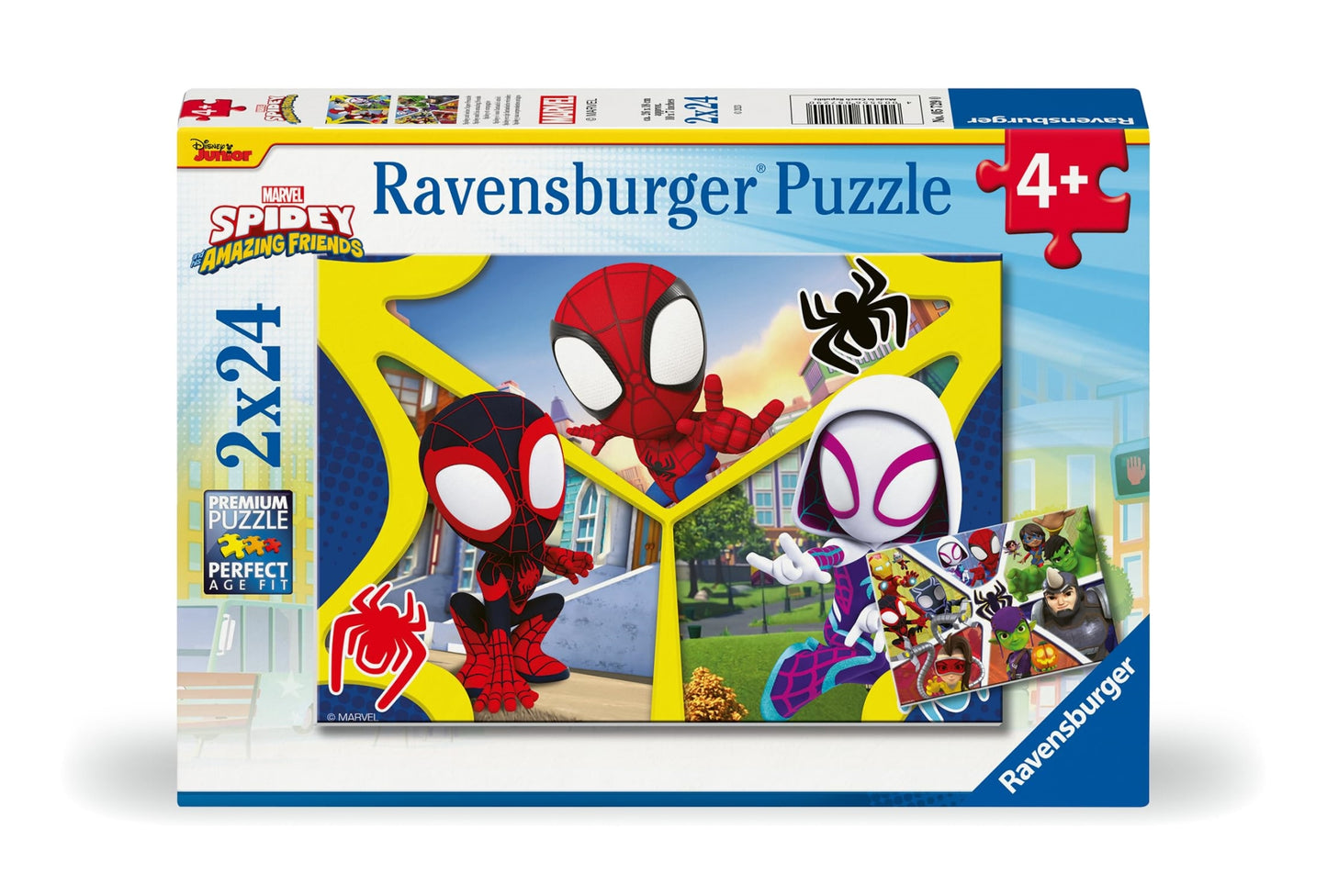 Marvel: Ravensburger - Spidey (Puzzle 2x24 Pz)