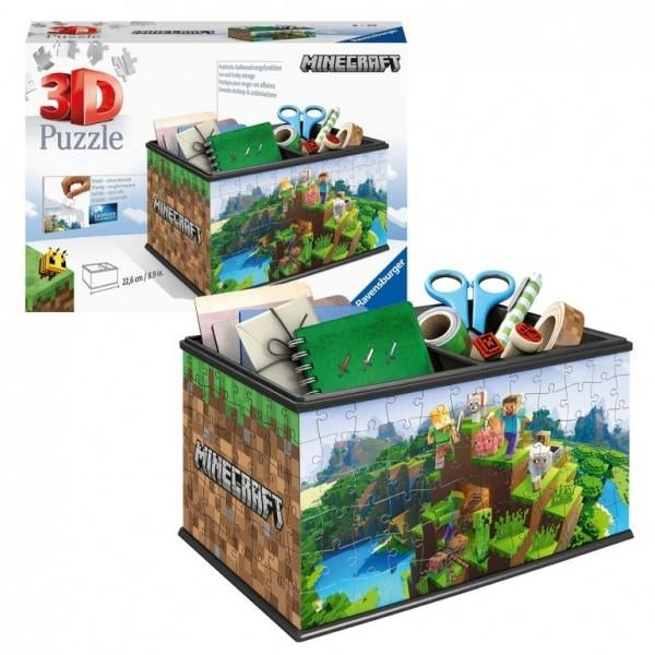 Minecraft: Ravensburger - Storage Box - Minecraft