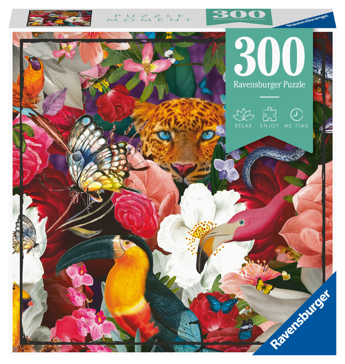 Ravensburger: Puzzle Moments 300 Pz - Flowers