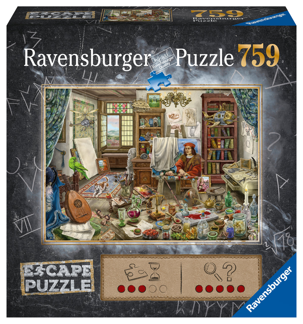 Ravensburger: Puzzle Escape 759 Pz - Da Vinci