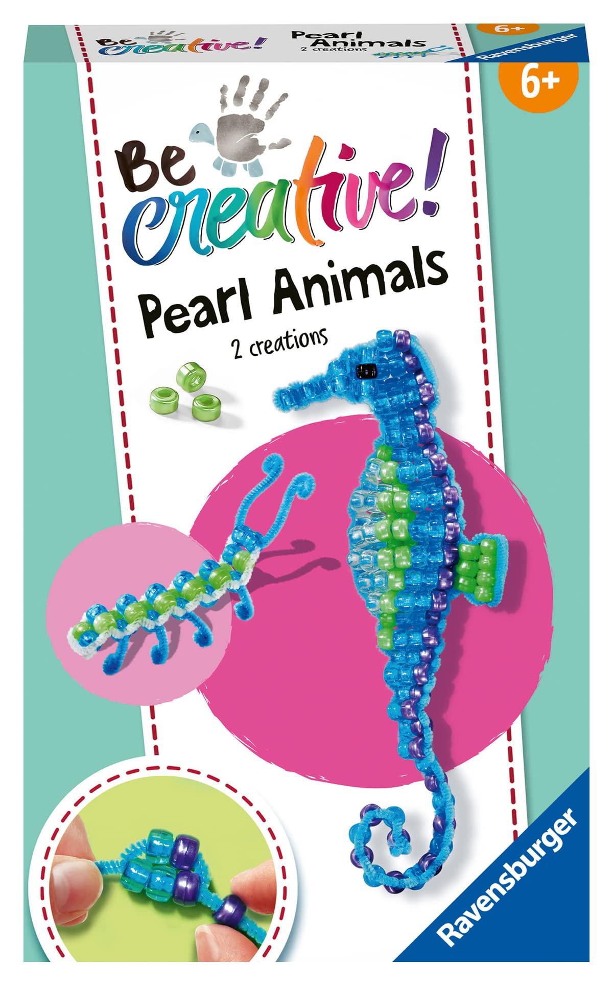 Ravensburger: Be Creative Mini - Perline Cavalluccio Marino