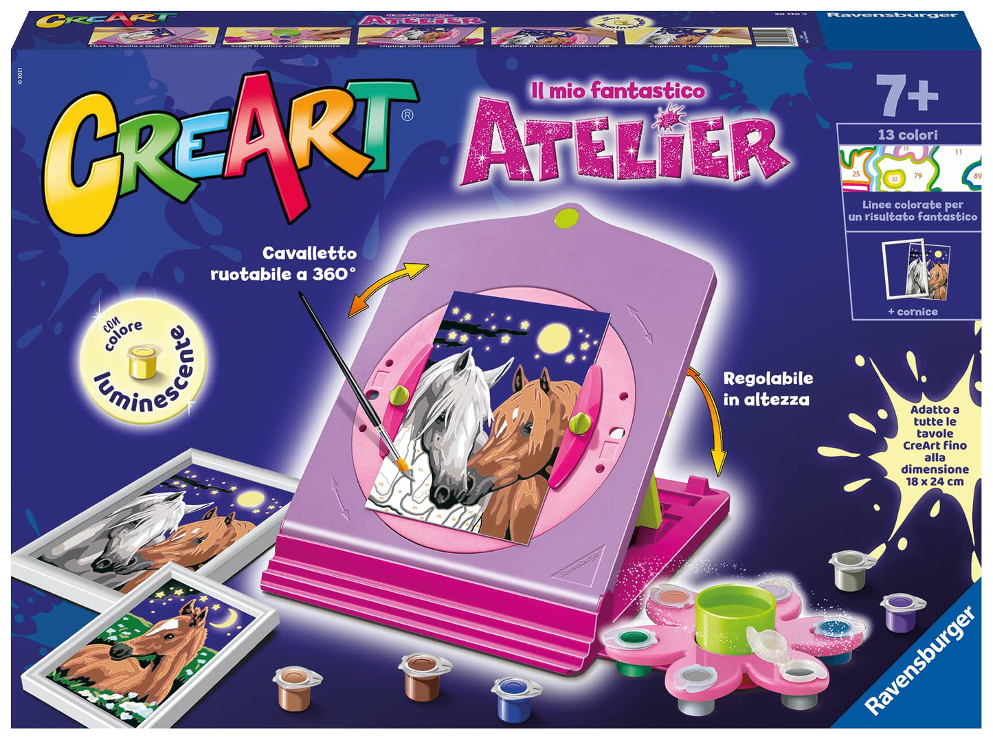 Ravensburger: Creart Atelier - Cavalli