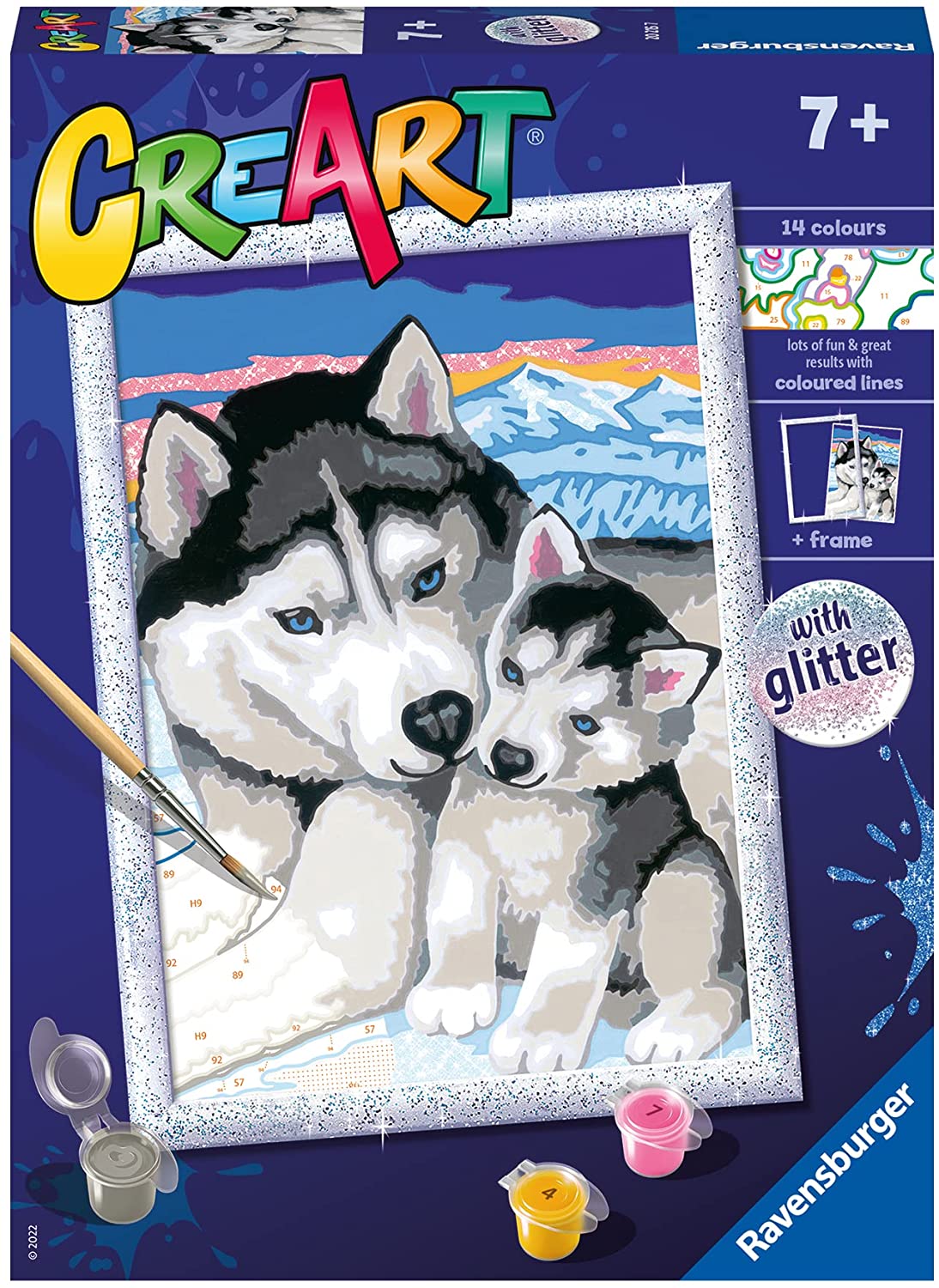 Ravensburger: Creart Serie D - Husky