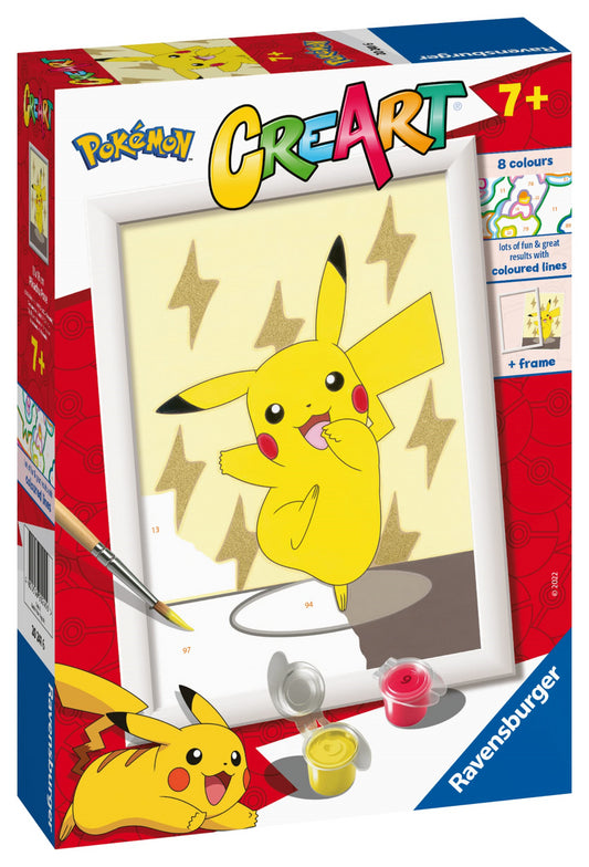 Pokemon: Ravensburger - Creart Serie E Licensed - Pokemon: Pikachu