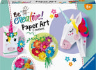 Ravensburger: Be Creative Midi Xl - Paper Art Fiori E Unicoro
