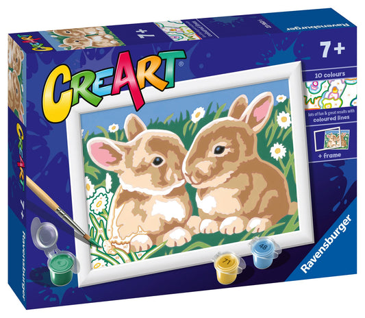 Ravensburger: Creart Serie E Classic - Teneri Coniglietti