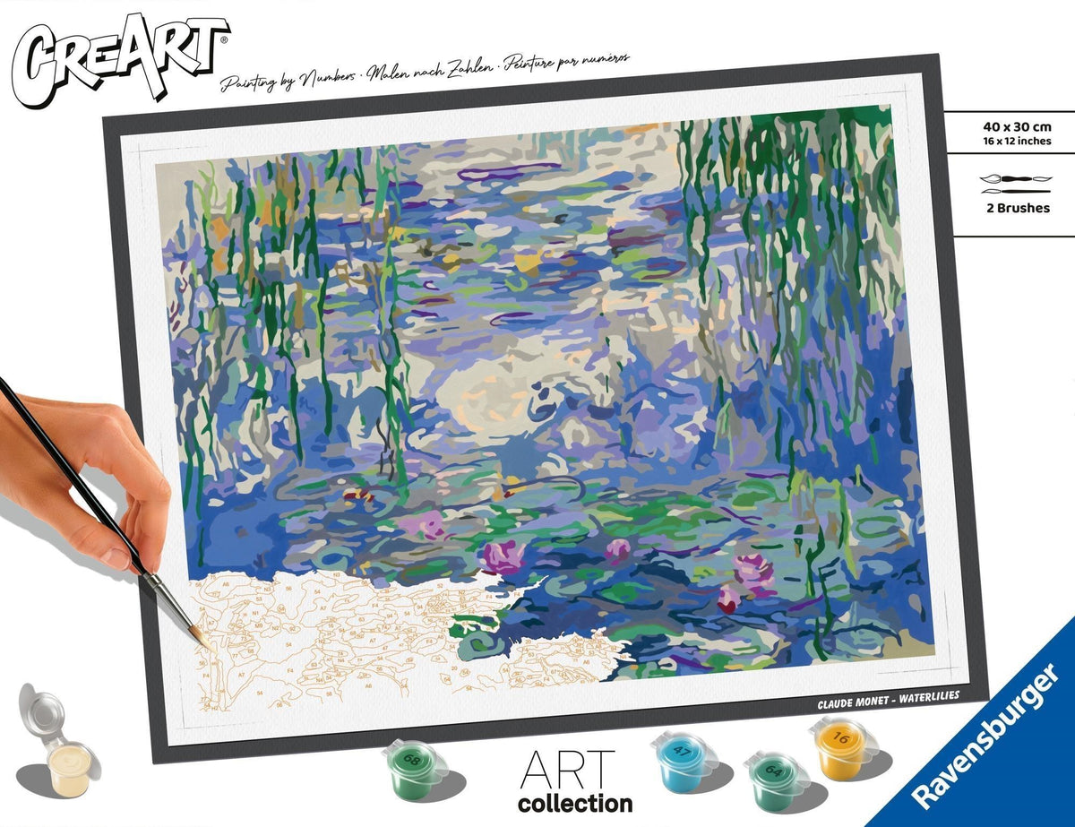 Ravensburger: Creart Serie B Art Collection - Monet: Le Ninfee