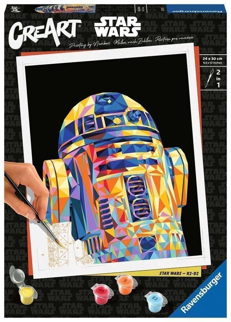 Ravensburger: Creart Serie Trend C - Polygon Starwars R2 - 2D