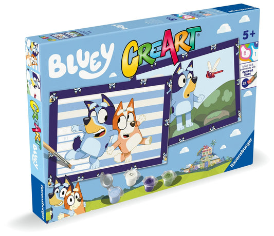 Ravensburger: Creart Serie Junior: 2 X Bluey