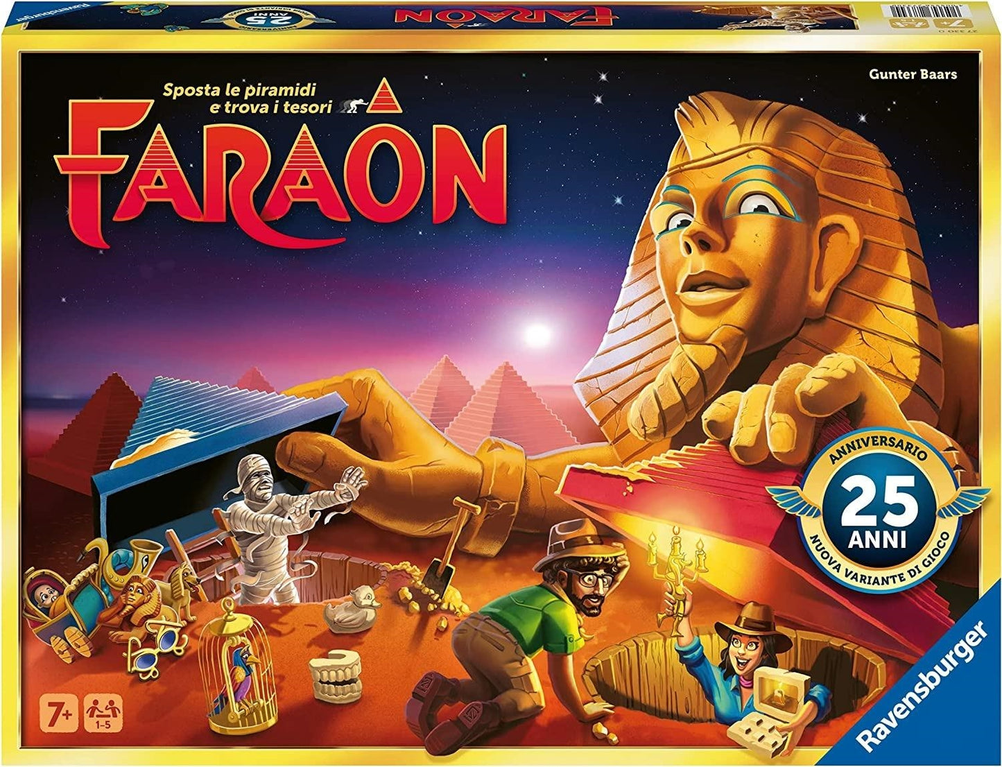 Ravensburger: Faraon 25Th Anniversary Edition (Gioco Da Tavolo)