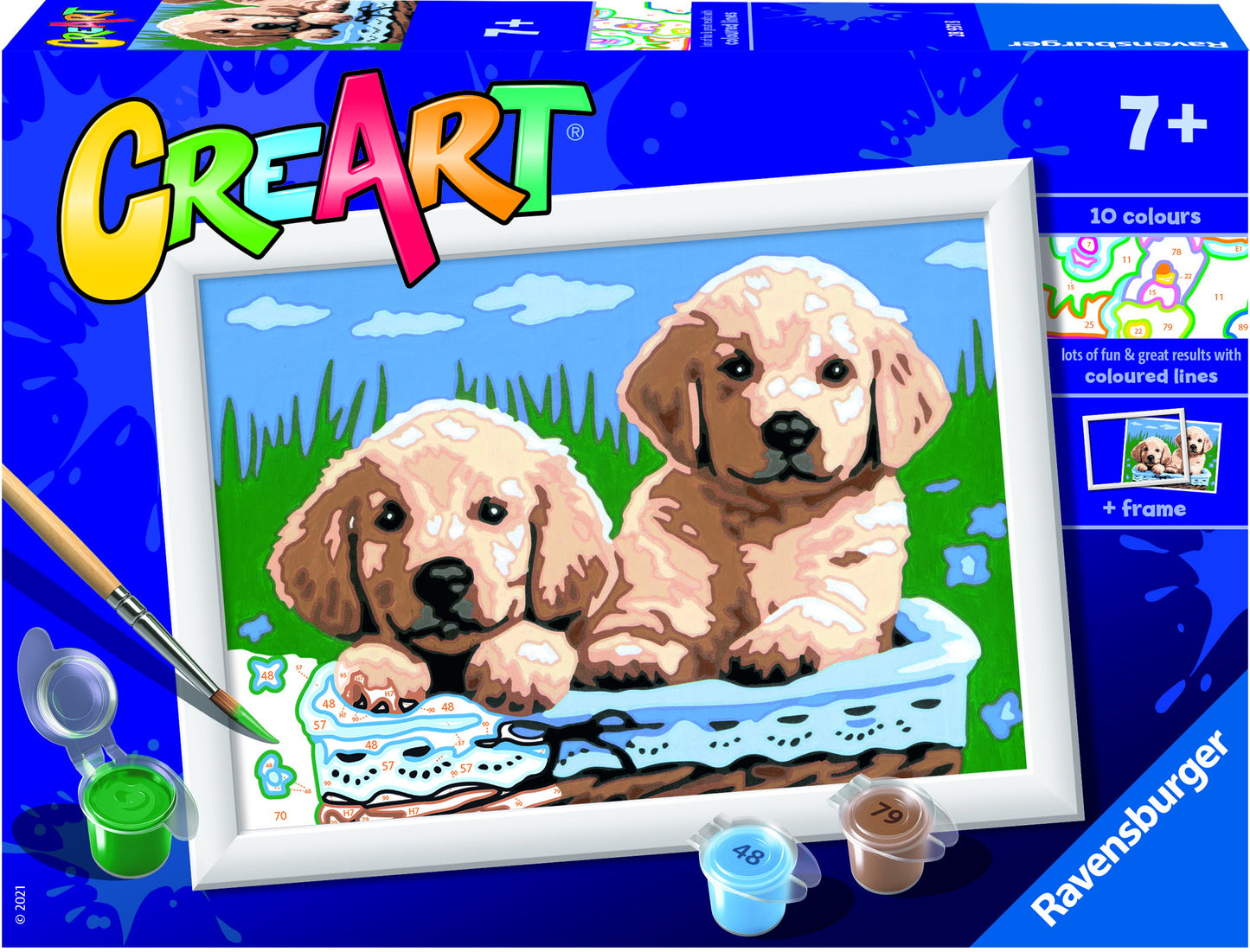 Ravensburger: Creart Serie E - Cani Retriever