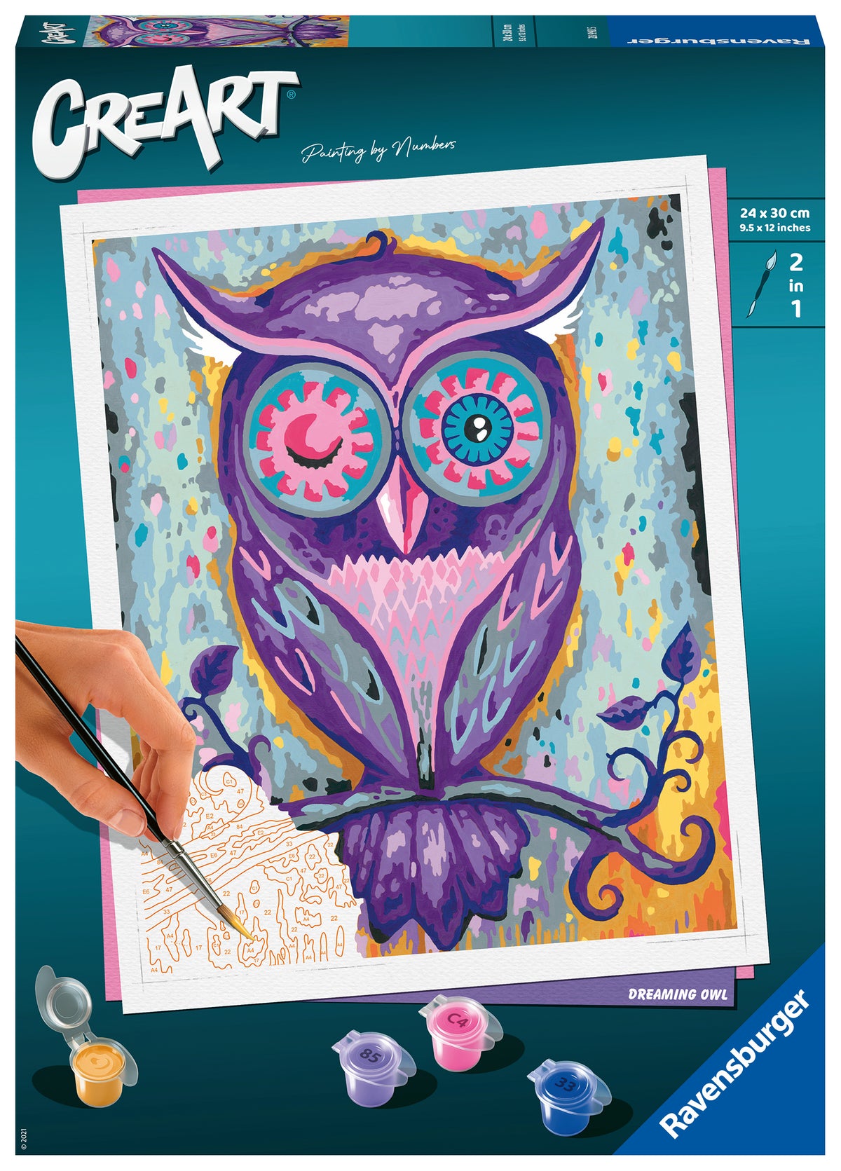 Ravensburger: Creart Serie Trend C - Il Sogno Della Civetta