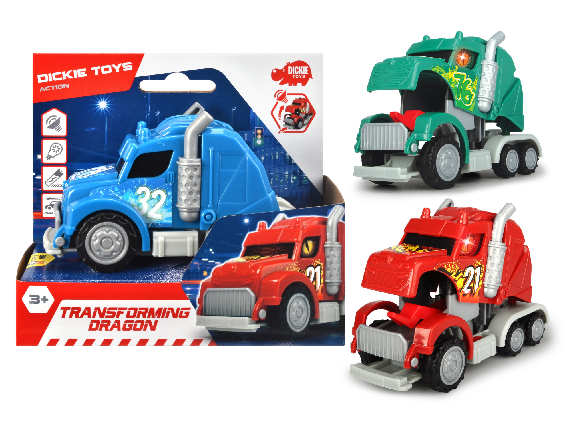 Dickie Toys: Transforming Dragon (Assortimento)