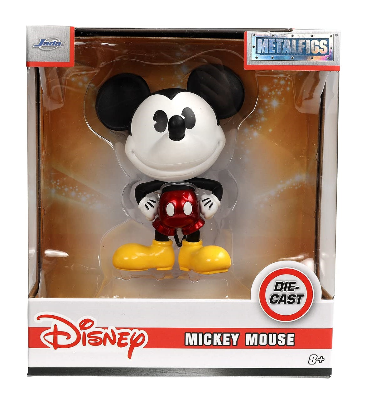 Disney: Jada Toys - Mickey Personaggio In Die-Cast Cm. 10 Da Collezione