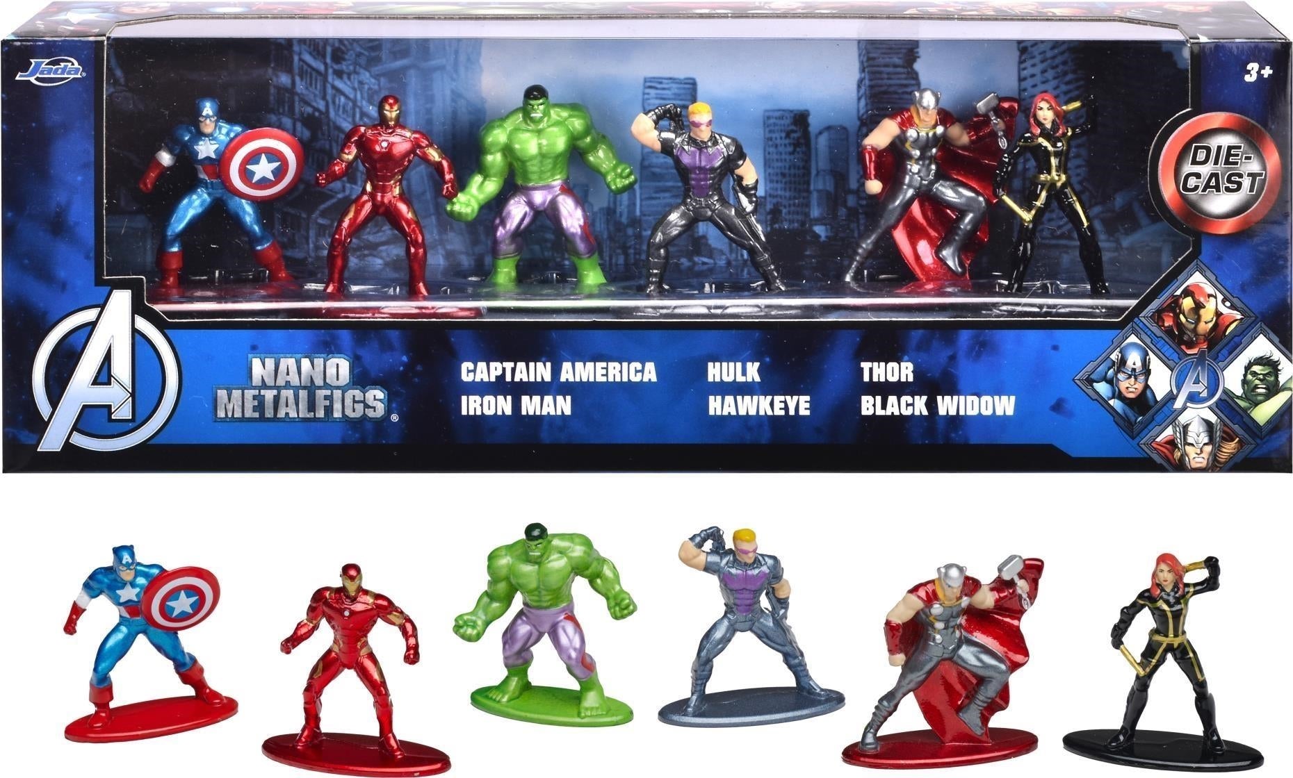 Marvel: Jada Toys - Avengers Diorama Pack